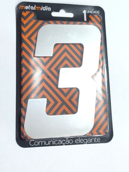 NUMERO ESPELHADO 03 NUMERAL