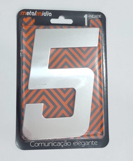NUMERO ESPELHADO 05 NUMERAL