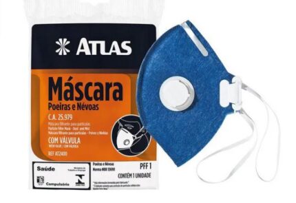 ATLAS MASCARA FELTRO C/VALV  ATLAS