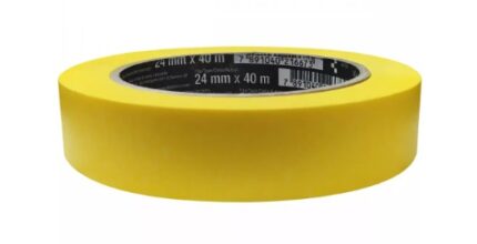 FITA CREPE AUTOMOTIVA AMARELA ADERE 24MMX40M   Diversos